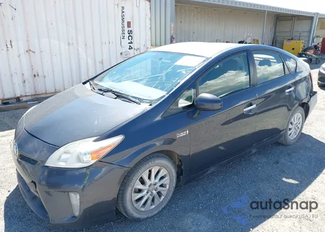2014 Toyota Prius Plug-In from USA, damaged, VIN JTDKN3DP6E3059594